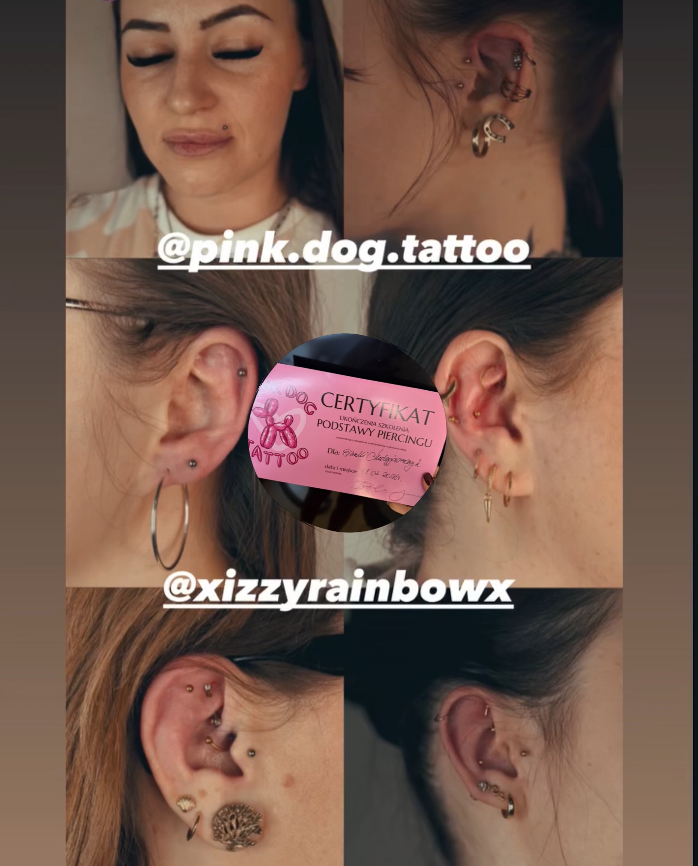 Przekłucia ucha — piercing
